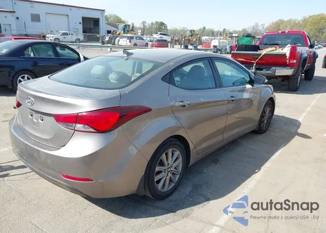 2015 Hyundai Elantra Se из США, поврежденный, VIN 5NPDH4AE5FH573158